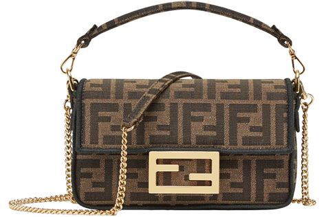 fendi jacquard mini bag|Baguette Mini .